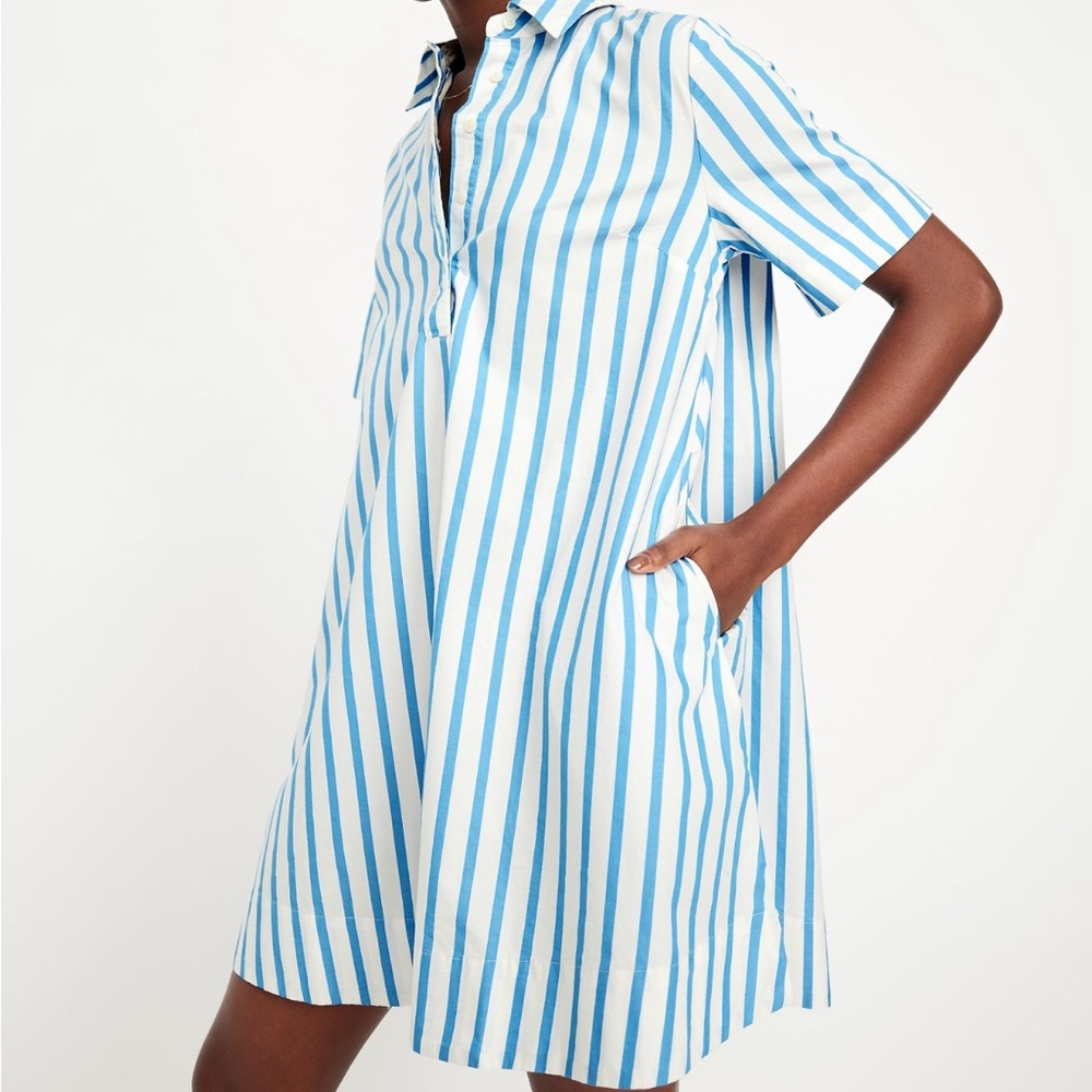 mini swing shirt dress